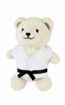 Soft Keyring Toy Karate POLAR BEAR